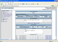 MIDAS Host Configuration Screen